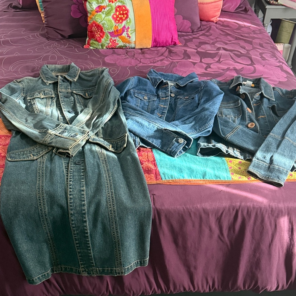 Stylish Denim Jacket and Dress Bundle